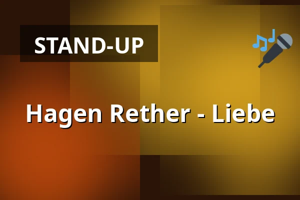 Hagen Rether - Liebe — Europahalle Trier, Trier