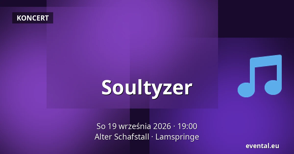 Soultyzer — Alter Schafstall, Lamspringe