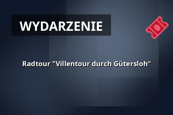 Radtour "Villentour durch Gütersloh" — Gütersloh Marketing, Gütersloh
