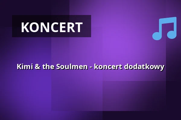 Kimi & the Soulmen - koncert dodatkowy — K2acht - Zigarre, Heilbronn