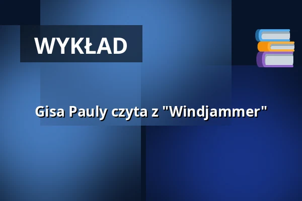Gisa Pauly czyta z "Windjammer" — Musikpavillon im Kurpark, Bad Orb