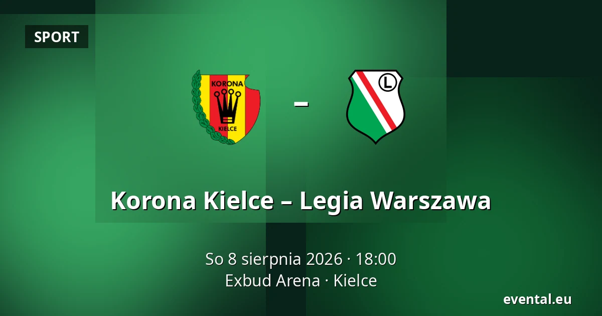 Korona Kielce – Legia Warszawa — Exbud Arena, Kielce