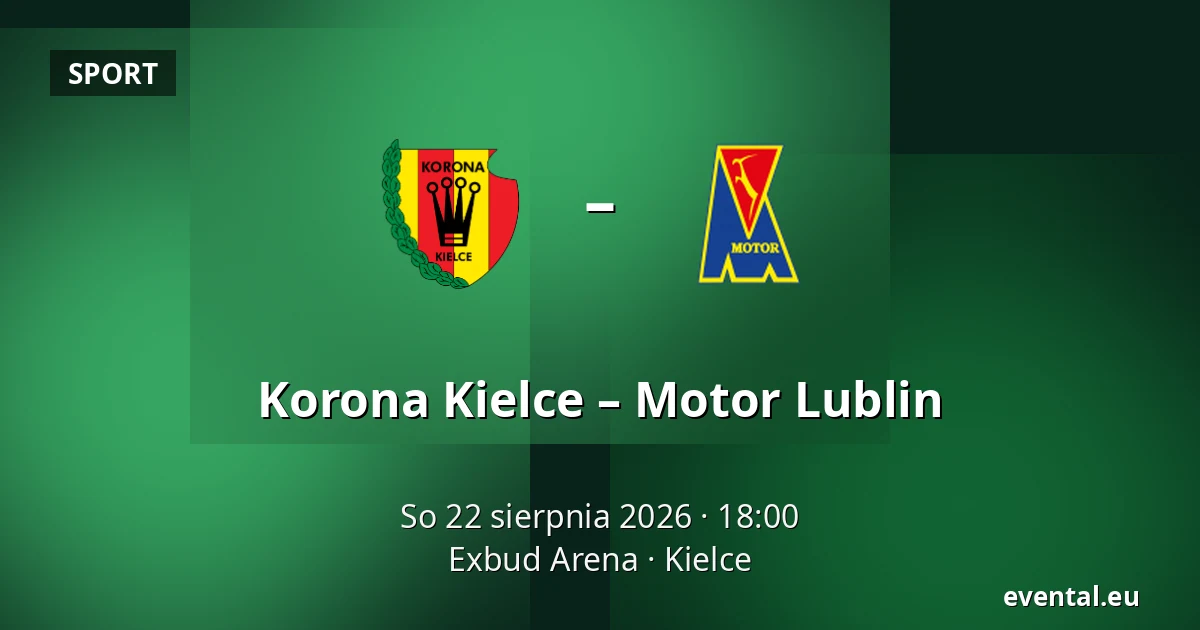 Korona Kielce – Motor Lublin — Exbud Arena, Kielce