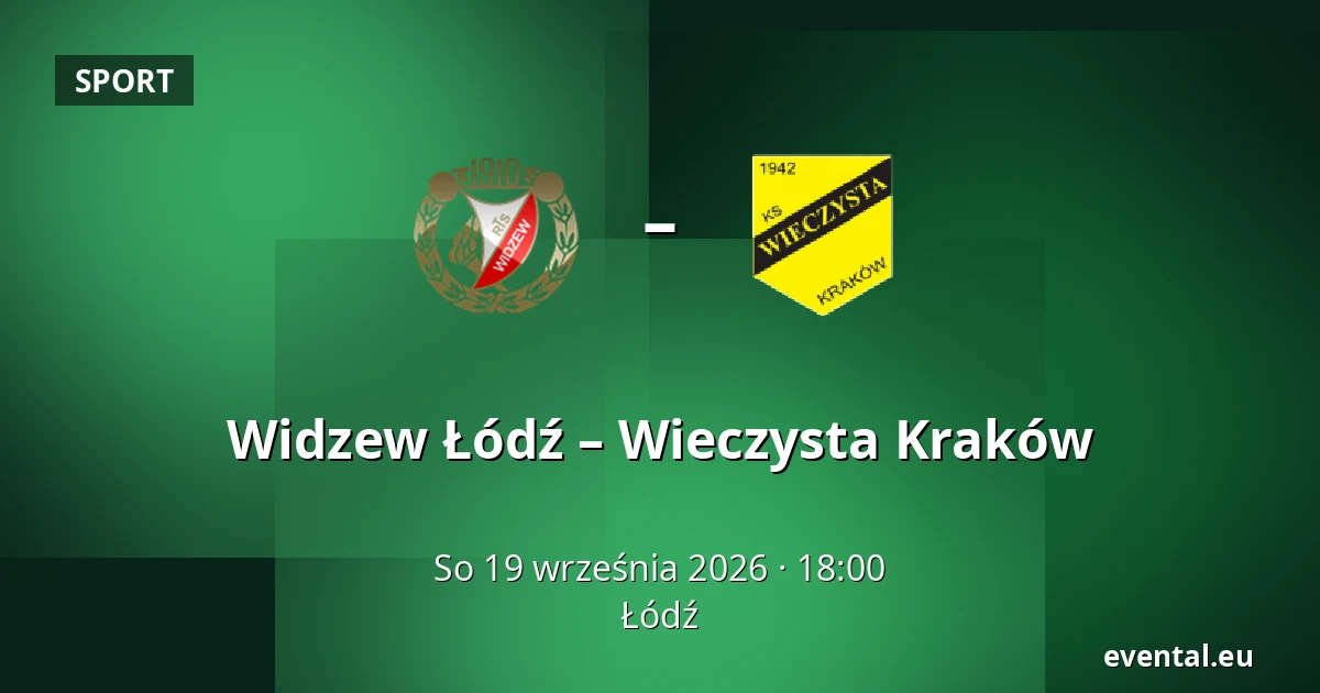 Widzew Łódź – Wieczysta Kraków — Łódź