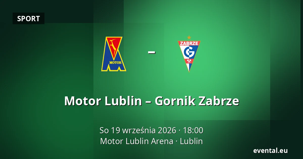 Motor Lublin – Gornik Zabrze — Motor Lublin Arena, Lublin