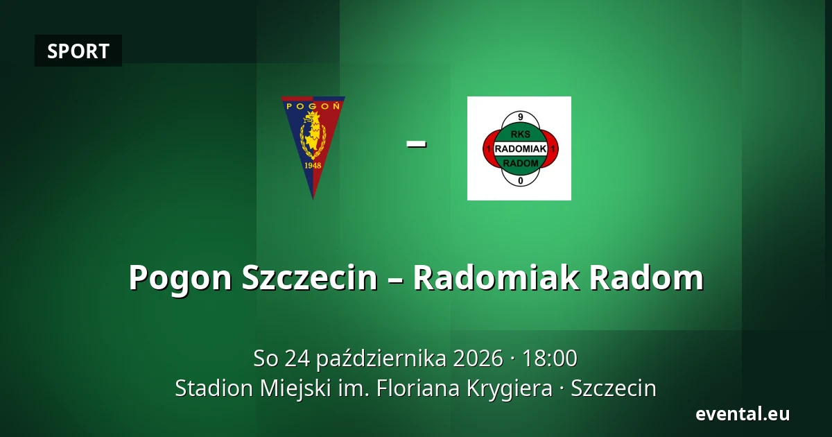 Pogon Szczecin – Radomiak Radom — Stadion Miejski im. Floriana Krygiera, Szczecin