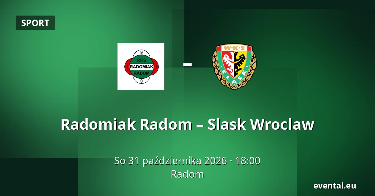 Radomiak Radom – Slask Wroclaw — Radom