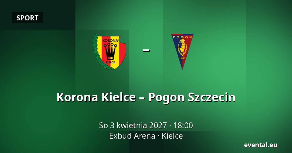 Korona Kielce – Pogon Szczecin — Exbud Arena, Kielce