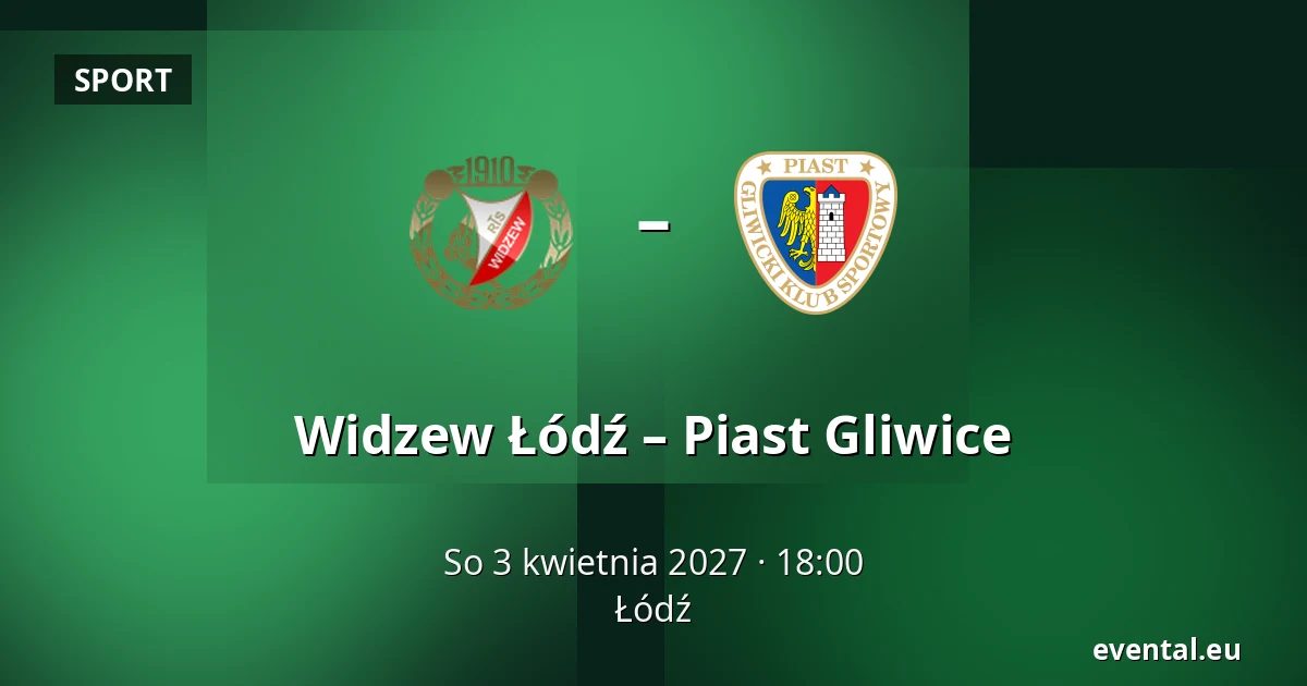 Widzew Łódź – Piast Gliwice — Łódź