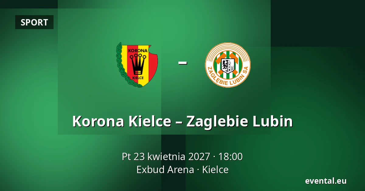 Korona Kielce – Zaglebie Lubin — Exbud Arena, Kielce