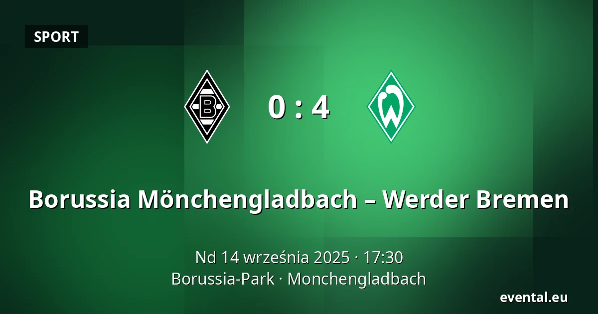 Borussia Mönchengladbach – Werder Bremen — Borussia-Park, Monchengladbach