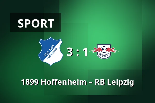 1899 Hoffenheim – RB Leipzig — PreZero Arena, Sinsheim
