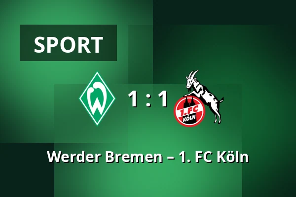 Werder Bremen – 1. FC Köln — Weserstadion, Bremen