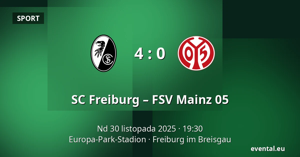 SC Freiburg – FSV Mainz 05 — Europa-Park-Stadion, Freiburg im Breisgau