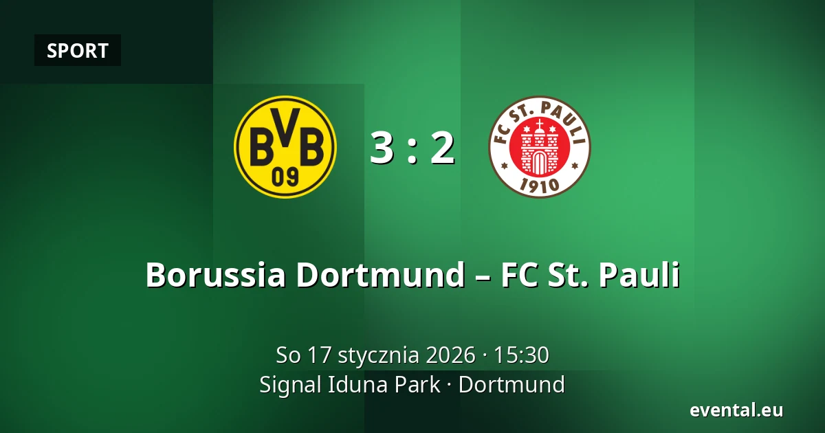 Borussia Dortmund – FC St. Pauli — Signal Iduna Park, Dortmund