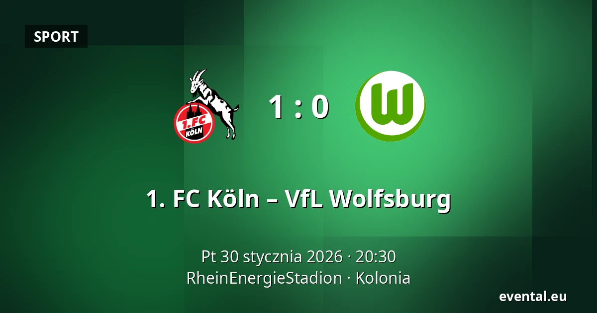 1. FC Köln – VfL Wolfsburg — RheinEnergieStadion, Kolonia