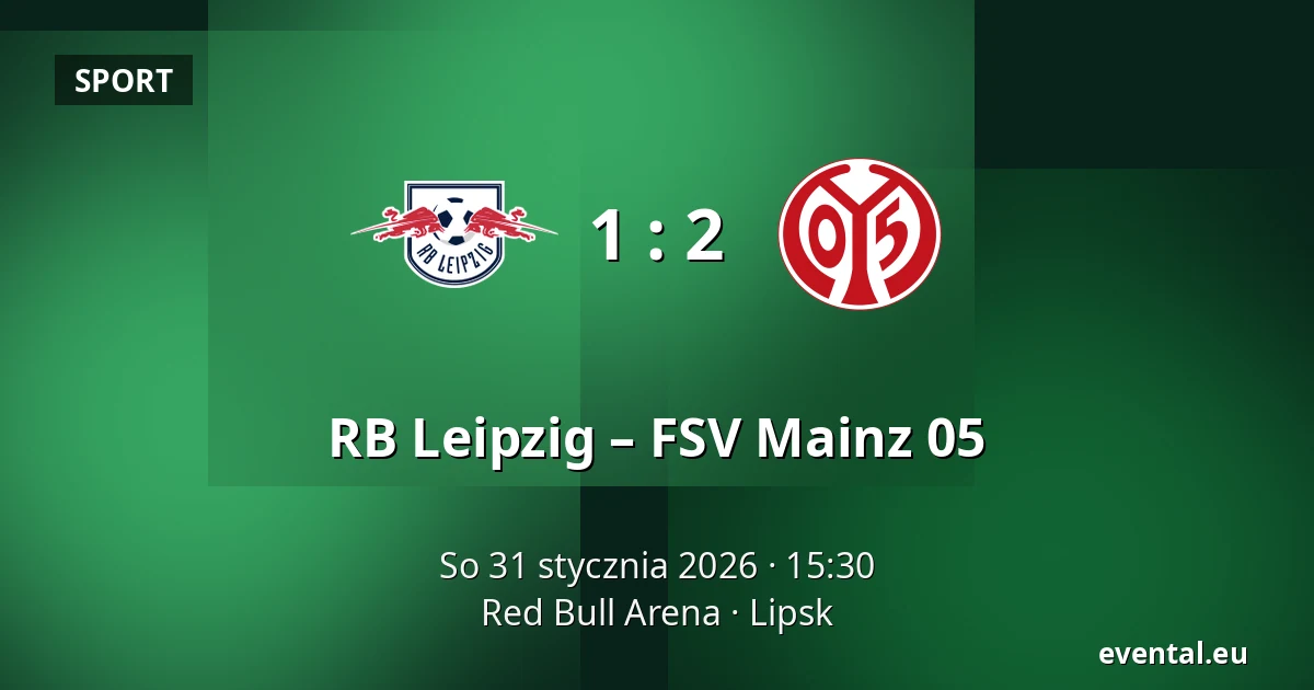 RB Leipzig – FSV Mainz 05 — Red Bull Arena, Lipsk
