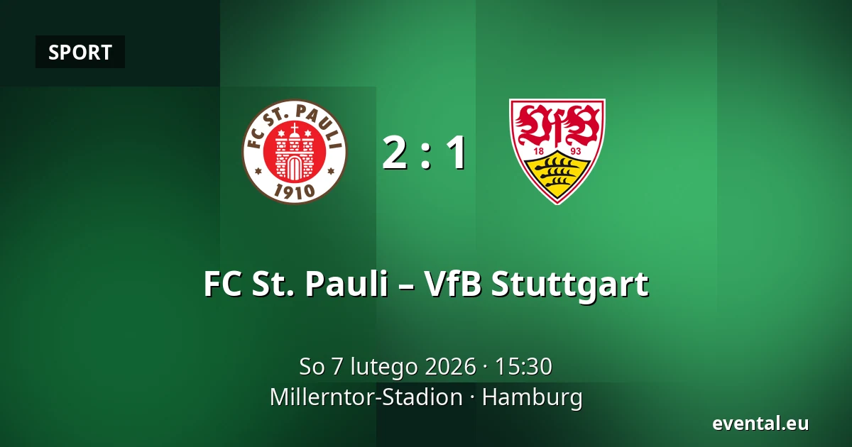 FC St. Pauli – VfB Stuttgart — Millerntor-Stadion, Hamburg
