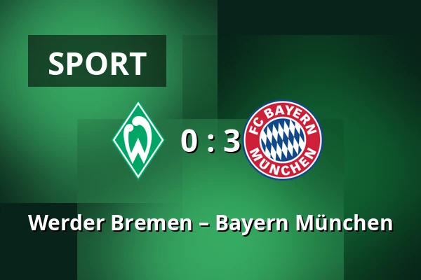 Werder Bremen – Bayern München — Weserstadion, Bremen
