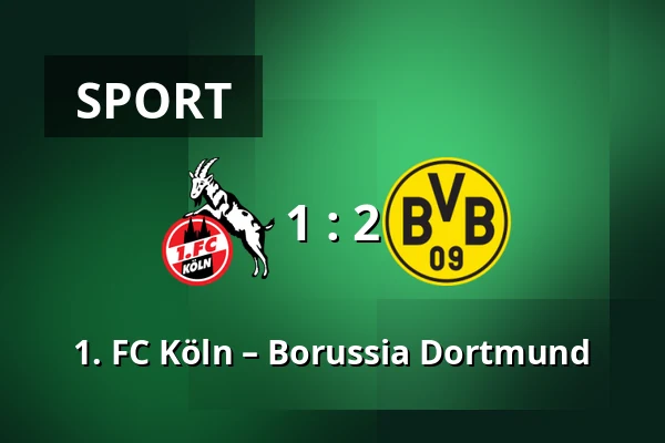 1. FC Köln – Borussia Dortmund — RheinEnergieStadion, Kolonia