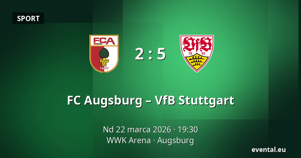 FC Augsburg – VfB Stuttgart — WWK Arena, Augsburg