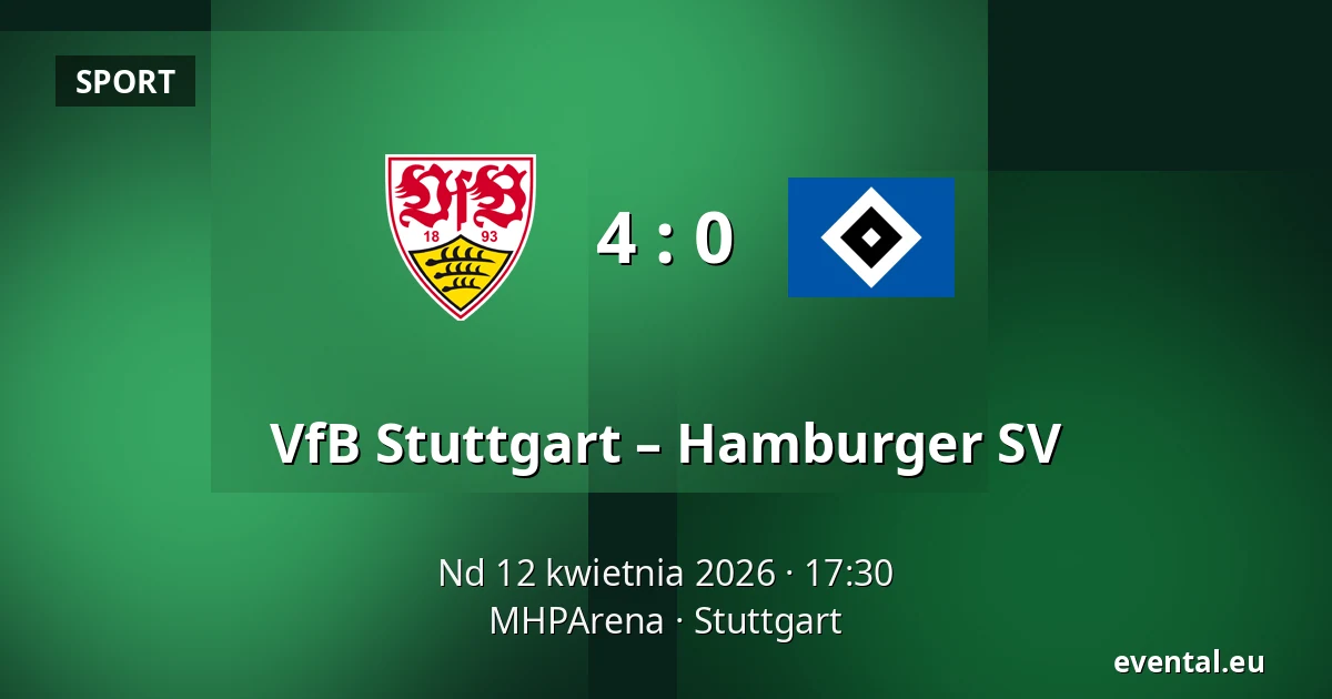 VfB Stuttgart – Hamburger SV — MHPArena, Stuttgart