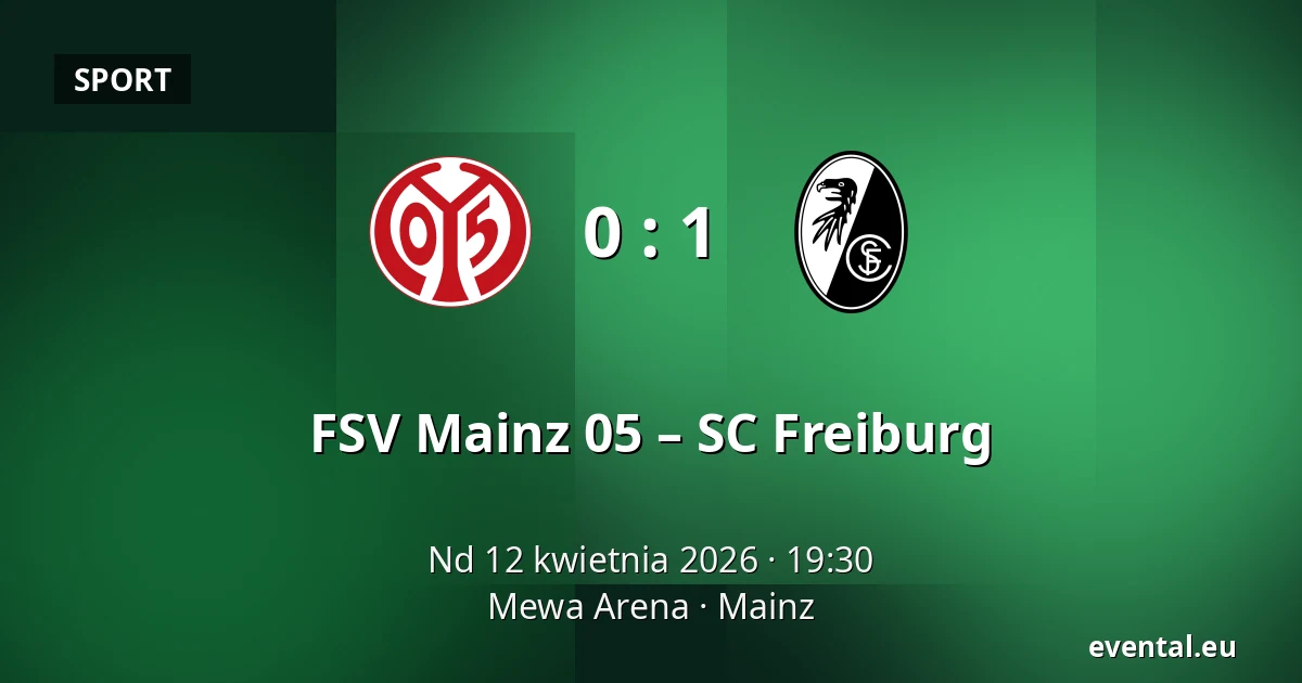 FSV Mainz 05 – SC Freiburg — Mewa Arena, Mainz