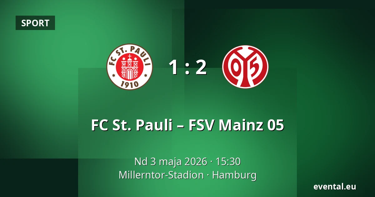 FC St. Pauli – FSV Mainz 05 — Millerntor-Stadion, Hamburg