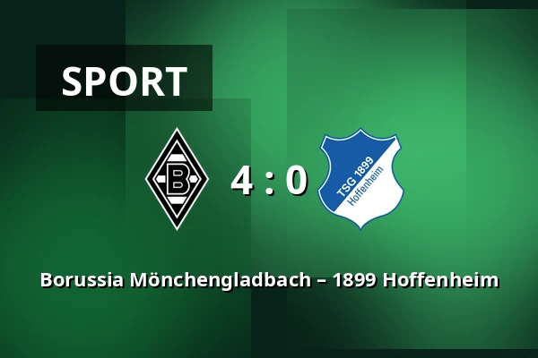 Borussia Mönchengladbach – 1899 Hoffenheim — Borussia-Park, Monchengladbach
