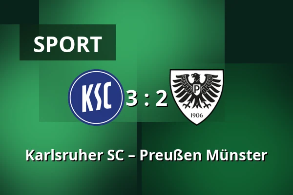 Karlsruher SC – Preußen Münster — BBBank Wildpark, Karlsruhe