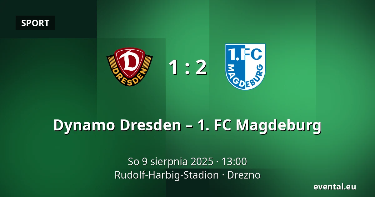 Dynamo Dresden – 1. FC Magdeburg — Rudolf-Harbig-Stadion, Drezno