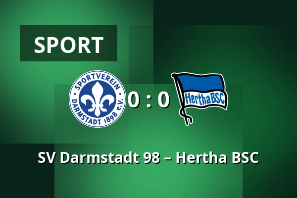 SV Darmstadt 98 – Hertha BSC — Merck-Stadion am Bollenfalltor, Darmstadt