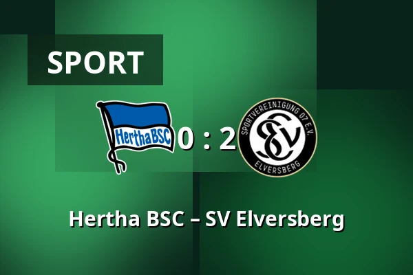 Hertha BSC – SV Elversberg — Olympiastadion, Berlin