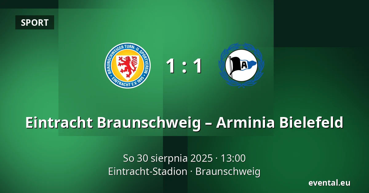 Eintracht Braunschweig – Arminia Bielefeld — Eintracht-Stadion, Braunschweig