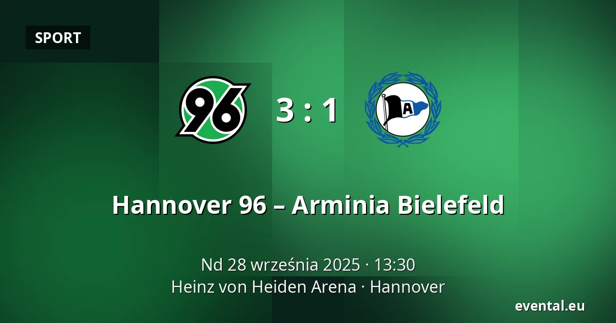 Hannover 96 – Arminia Bielefeld — Heinz von Heiden Arena, Hannover