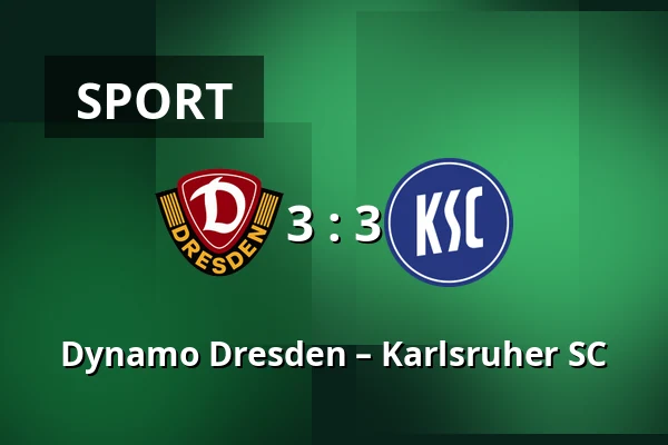 Dynamo Dresden – Karlsruher SC — Rudolf-Harbig-Stadion, Drezno