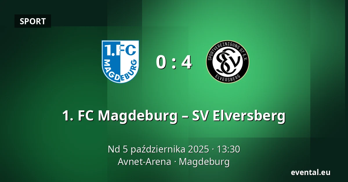 1. FC Magdeburg – SV Elversberg — Avnet-Arena, Magdeburg