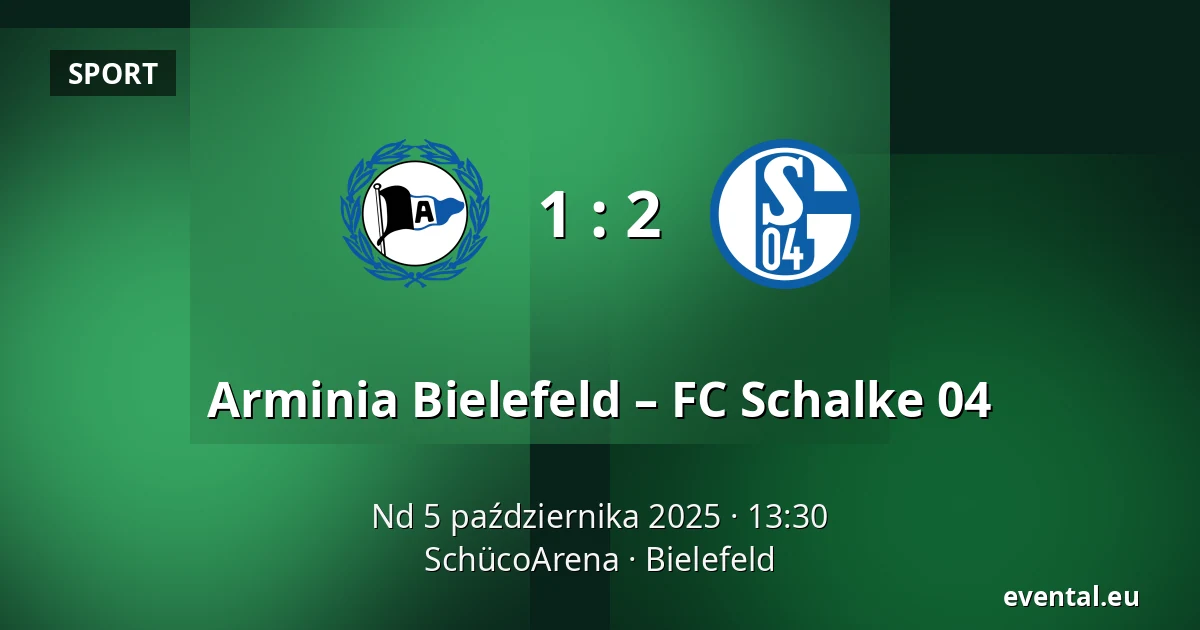 Arminia Bielefeld – FC Schalke 04 — SchücoArena, Bielefeld