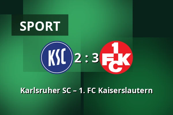 Karlsruher SC – 1. FC Kaiserslautern — BBBank Wildpark, Karlsruhe
