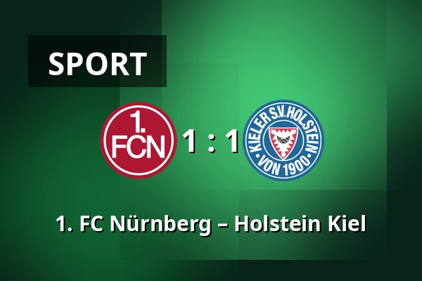 1. FC Nürnberg – Holstein Kiel — Max-Morlock-Stadion, Norymberga