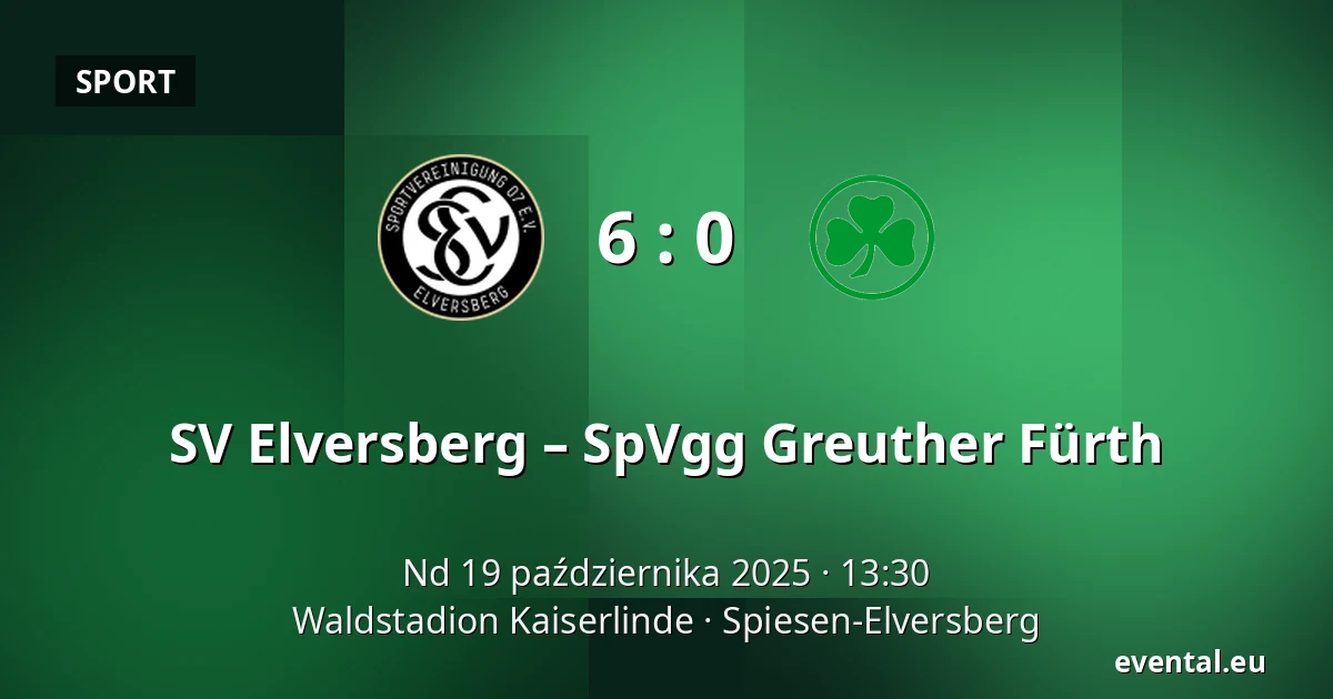 SV Elversberg – SpVgg Greuther Fürth — Waldstadion Kaiserlinde, Spiesen-Elversberg