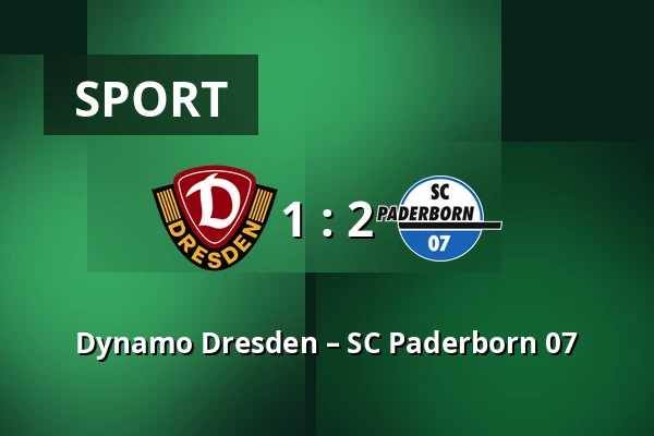 Dynamo Dresden – SC Paderborn 07 — Rudolf-Harbig-Stadion, Drezno