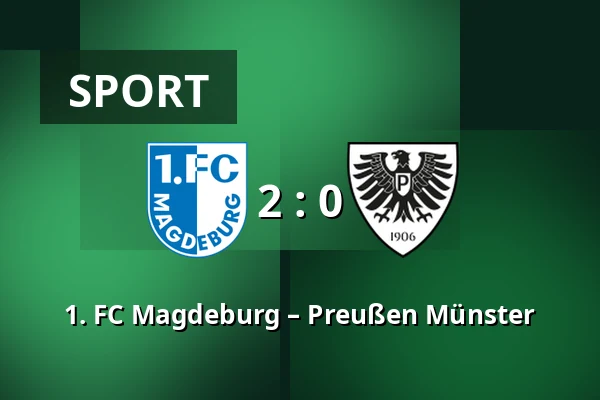 1. FC Magdeburg – Preußen Münster — Avnet-Arena, Magdeburg