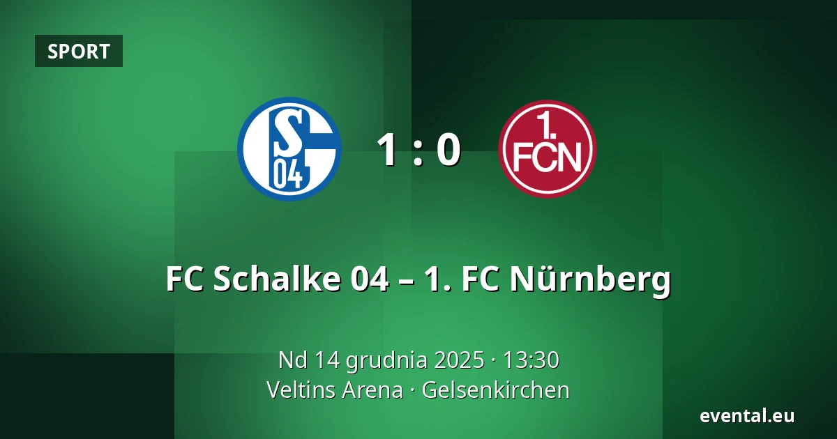 FC Schalke 04 – 1. FC Nürnberg — Veltins Arena, Gelsenkirchen