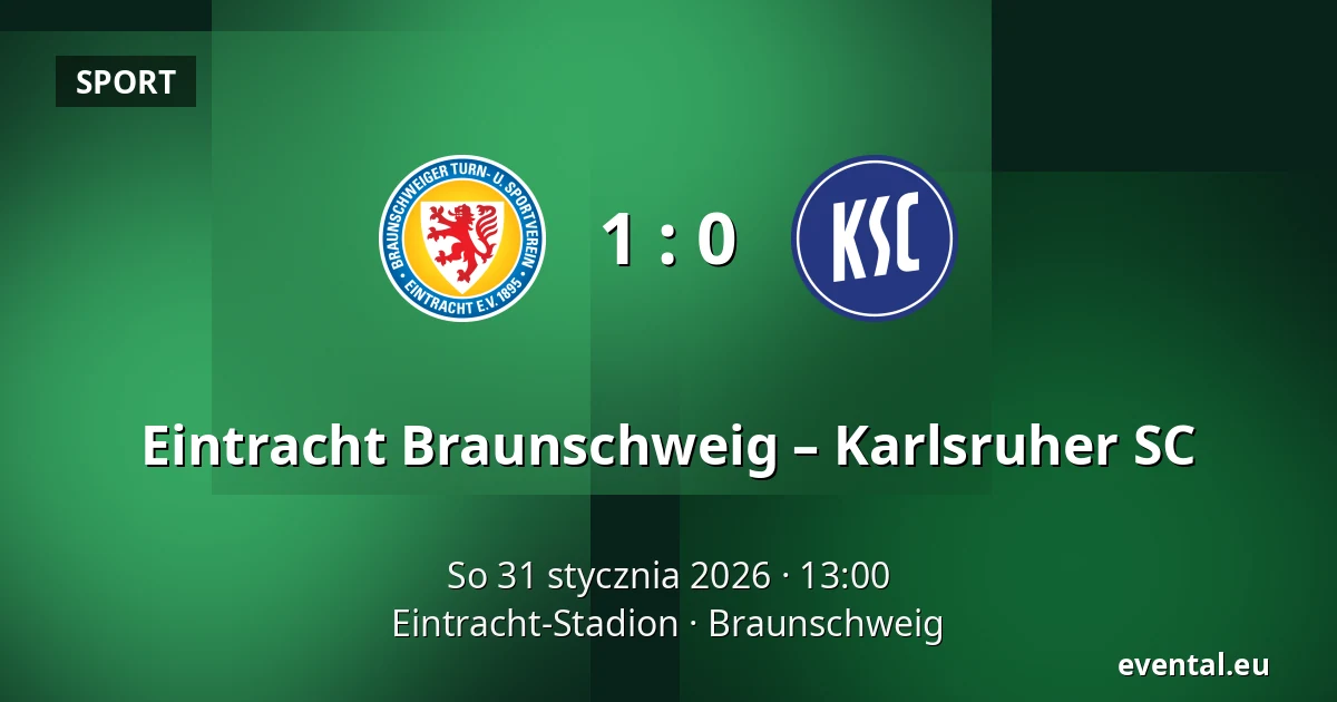 Eintracht Braunschweig – Karlsruher SC — Eintracht-Stadion, Braunschweig