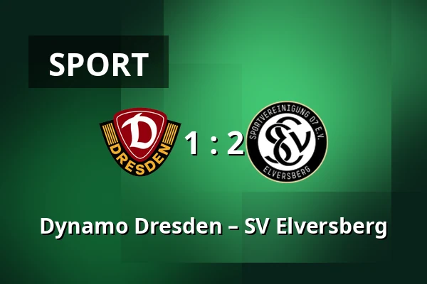 Dynamo Dresden – SV Elversberg — Rudolf-Harbig-Stadion, Drezno
