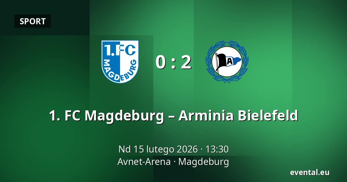 1. FC Magdeburg – Arminia Bielefeld — Avnet-Arena, Magdeburg
