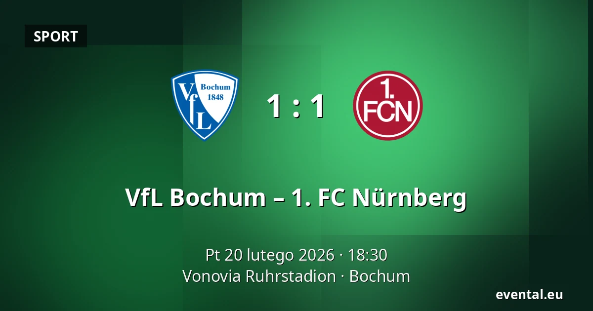 VfL Bochum – 1. FC Nürnberg — Vonovia Ruhrstadion, Bochum