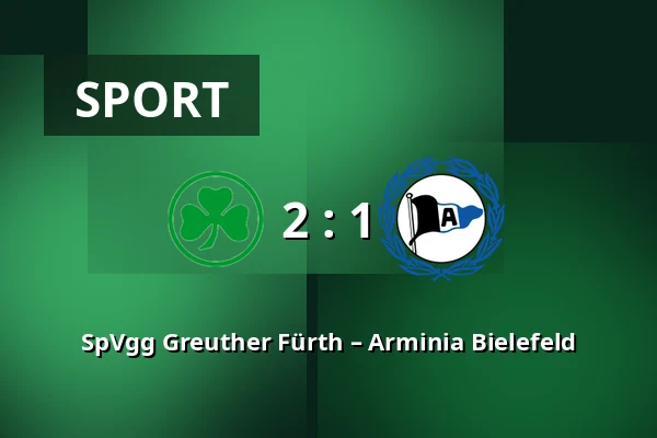 SpVgg Greuther Fürth – Arminia Bielefeld — Sportpark Ronhof Thomas Sommer, Furth