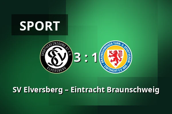 SV Elversberg – Eintracht Braunschweig — Waldstadion Kaiserlinde, Spiesen-Elversberg